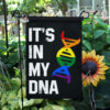 Sunflower Garden Flag Mockup LGBT Its in my DNA