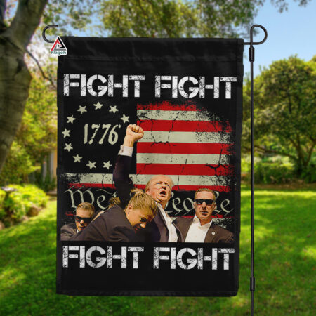 Trump Fight Flag, Donald Trump Survived Shooter Flag, Trump 2024 Election Flag
