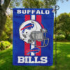 Buffalo Bills Helmet Vertical Flag, Bills NFL Outdoor Flag