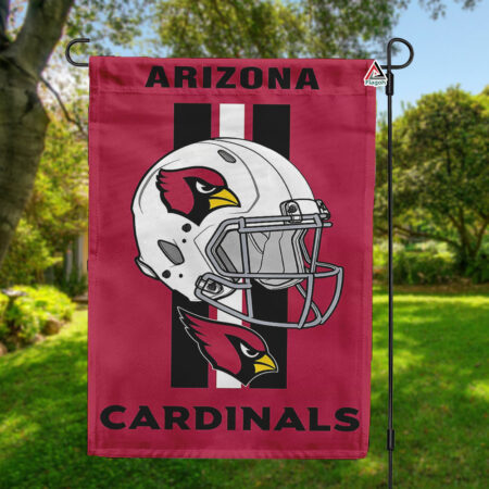 Arizona Cardinals Helmet Vertical Flag, Cardinals NFL Outdoor Flag