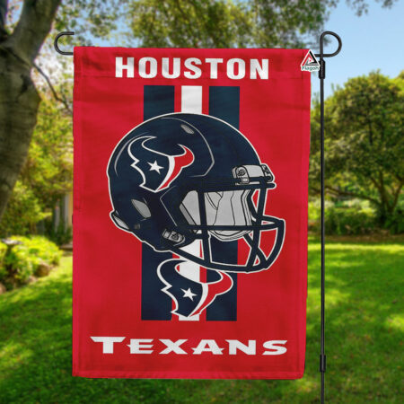 Houston Texans Helmet Vertical Flag, Texans NFL Outdoor Flag