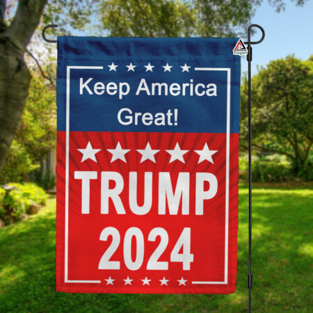 Keep America Great Flag, Political Flag, Support Donald Trump 2024