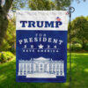 Trump 2024 Flag, Donald Trump for President, Save America Flag, White House Yard Flag