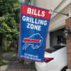 White Car House Flag Mockup Buffalo Bills Grill Zone