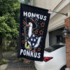 White Car House Flag Mockup HONKUS PONKUS