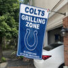 White Car House Flag Mockup Indianapolis Colts Grilling Zone