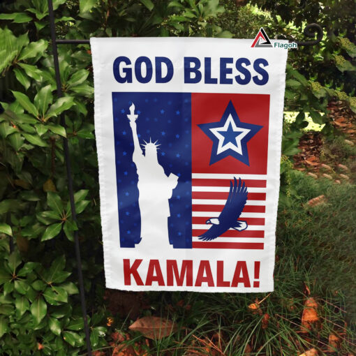 God Bless Kamala America flag, For The People Flag, Floral Kamala Flag, Election 2024