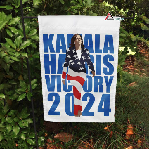 Kamala Harris Victory 2024 Flag, US Democrat Political Flag, Woman Power, President Feminist