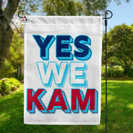 Kamala Harris Yes We Kam America Flag, Harris 2024 Flag, Presidential Election 2024