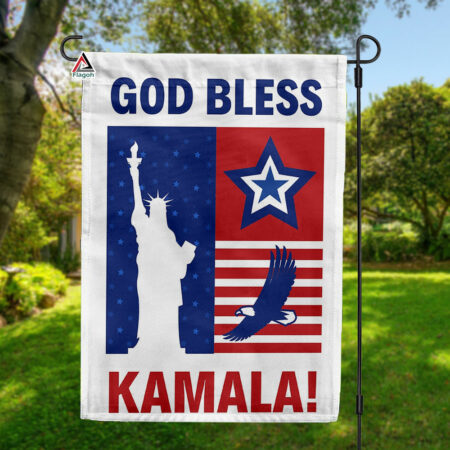 God Bless Kamala America flag, For The People Flag, Floral Kamala Flag, Election 2024