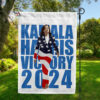 Kamala Harris Victory 2024 Flag, US Democrat Political Flag, Woman Power, President Feminist