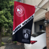 Atlanta Hawks vs Brooklyn Nets House Divided Flag, NBA House Divided Flag