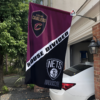 Cleveland Cavaliers vs Brooklyn Nets House Divided Flag, NBA House Divided Flag