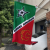 Dallas Stars vs Calgary Flames House Divided Flag, NHL House Divided Flag