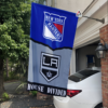 New York Rangers vs Los Angeles Kings House Divided Flag, NHL House Divided Flag