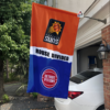 Phoenix Suns vs Detroit Pistons House Divided Flag, NBA House Divided Flag