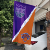 Sacramento Kings vs New York Knicks House Divided Flag, NBA House Divided Flag