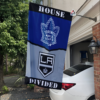 Toronto Maple Leafs vs Los Angeles Kings House Divided Flag, NHL House Divided Flag