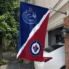 Vancouver Canucks vs Winnipeg Jets House Divided Flag, NHL House Divided Flag