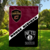 Cleveland Cavaliers vs Brooklyn Nets House Divided Flag, NBA House Divided Flag