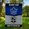 Toronto Maple Leafs vs Los Angeles Kings House Divided Flag, NHL House Divided Flag