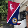 Houston Rockets vs Indiana Pacers House Divided Flag, NBA House Divided Flag