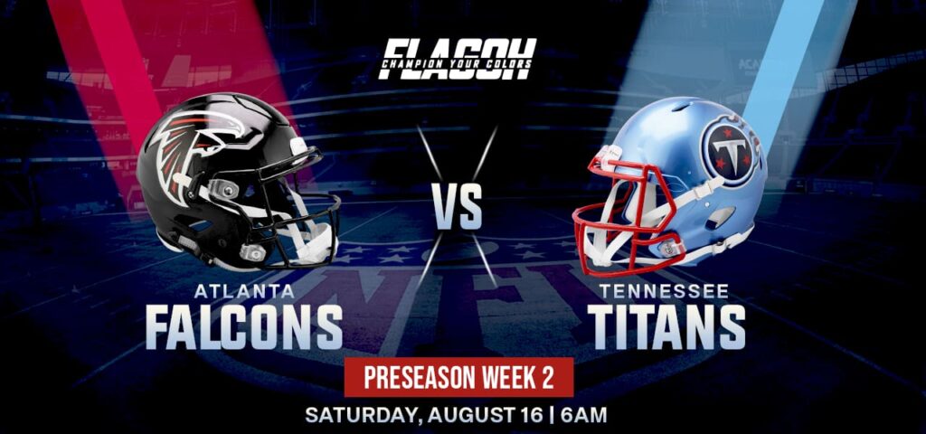 Atlanta Falcons vs Tennessee Titans: History, Matchups & Flags 2 Atlanta Falcons vs Tennessee Titans