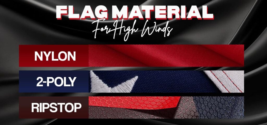 Best Flag Material for High Winds and Outdoor Flags