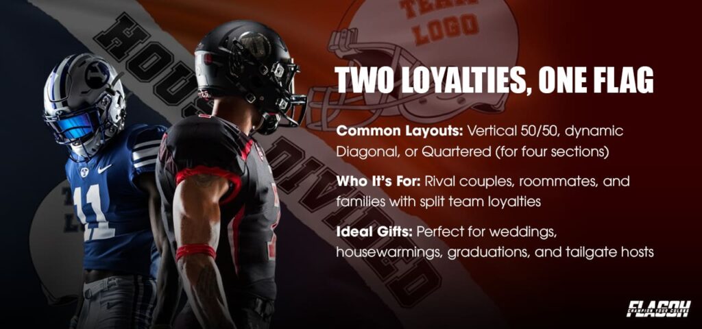 What is Custom House Divided Flag