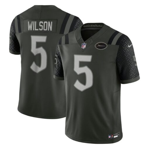 Garrett Wilson New York Jets Jersey – Gotham Green, Limited Replica Fan Edition