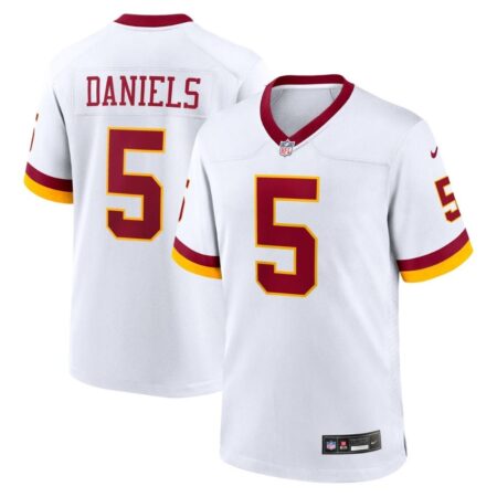 Jayden Daniels Washington Commanders Jersey – White, Limited Replica Fan Edition