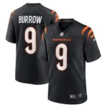 Joe Burrow Cincinnati Bengals Jersey - Black, Limited Replica Fan Edition