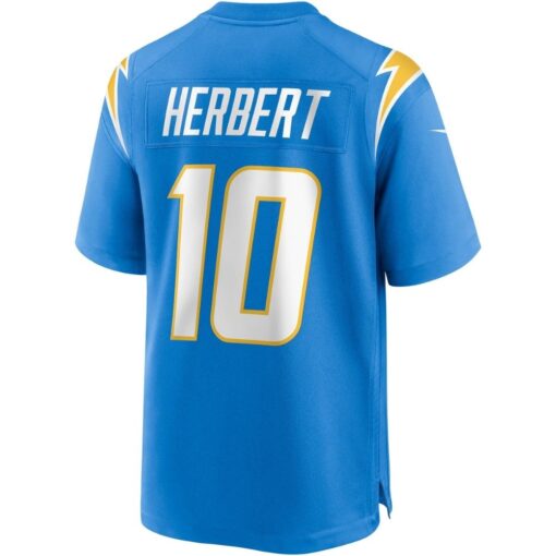 Justin Herbert Los Angeles Chargers jersey – Powder Blue, Limited Replica Fan Edition
