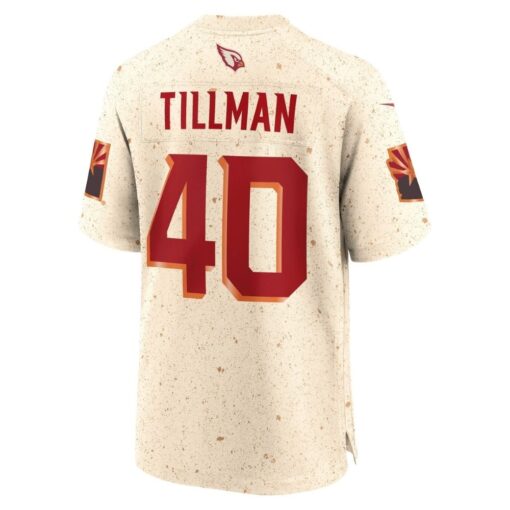 Pat Tillman Arizona Cardinals Rivalries Collection Retired Jersey – Natural, Limited Replica Fan Edition