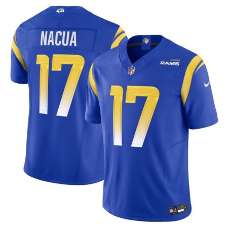 Puka Nacua Los Angeles Rams Jersey – Royal, Limited Replica Fan Edition