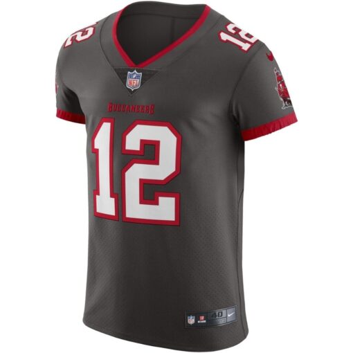 Tom Brady Tampa Bay Buccaneers Jersey – Pewter, Limited Replica Fan Edition
