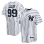 Aaron Judge New York Yankees Home Replica Player Name Jersey - White, Limited Replica Fan Edition