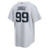 Aaron Judge New York Yankees Home Replica Player Name Jersey - White, Limited Replica Fan Edition