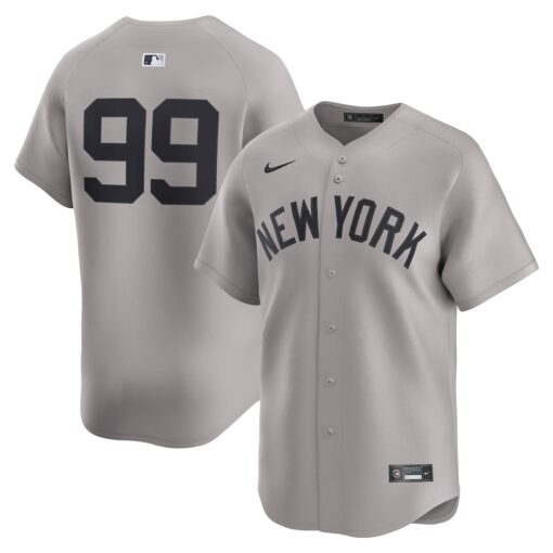 Aaron Judge New York Yankees Road Limited Player Jersey – Gray, Limited Replica Fan Edition