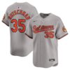 Adley Rutschman Baltimore Orioles Road Limited Player Jersey - Gray, Limited Replica Fan Edition