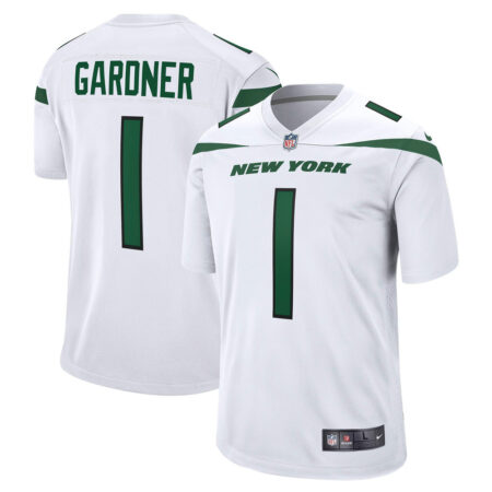 Ahmad Sauce Gardner New York Jets Jersey – White, Limited Replica Fan Edition