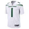 Ahmad Sauce Gardner New York Jets Jersey - White, Limited Replica Fan Edition