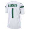 Ahmad Sauce Gardner New York Jets Jersey - White, Limited Replica Fan Edition