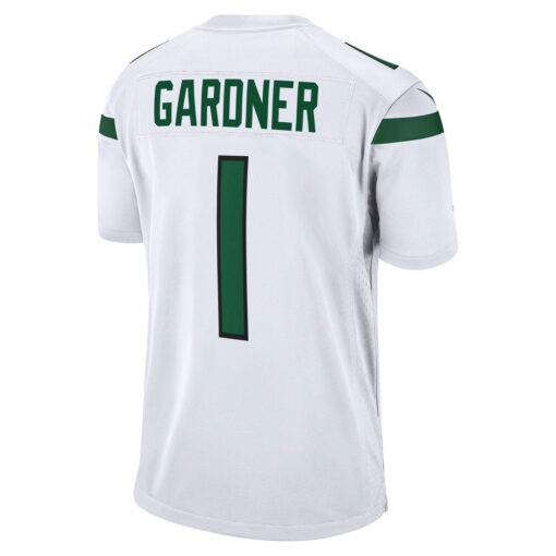 Ahmad Sauce Gardner New York Jets Jersey – White, Limited Replica Fan Edition