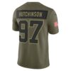 Aidan Hutchinson Detroit Lions Limited Jersey - Olive, Limited Replica Fan Edition