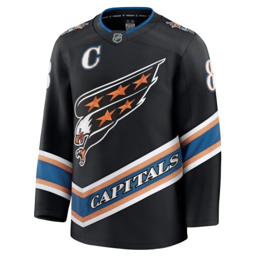 Alexander Ovechkin Washington Capitals Alternate 50th Anniversary Premium Jersey, Limited Replica Fan Edition