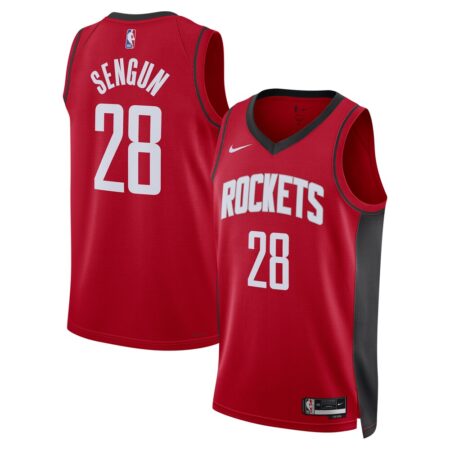 Alperen Sengun Houston Rockets Unisex Swingman Jersey – Icon Edition – Red, Limited Replica Fan Edition