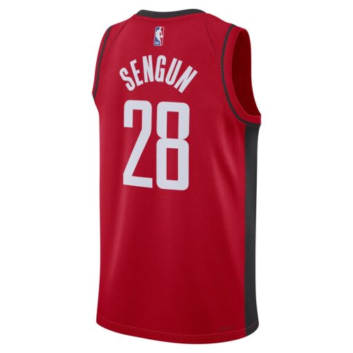 Alperen Sengun Houston Rockets Unisex Swingman Jersey – Icon Edition – Red, Limited Replica Fan Edition