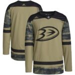 Anaheim Ducks Military Appreciation Team Practice Jersey - Camo, Limited Replica Fan Edition