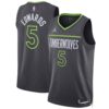 Anthony Edwards Minnesota Timberwolves Jordan Unisex Swingman Jersey Statement Edition Charcoal, Limited Replica Fan Edition